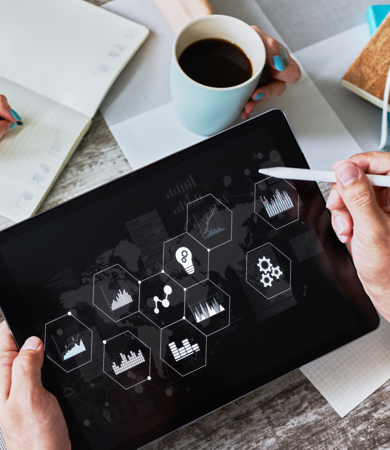 A visual representation of the network infrastructure